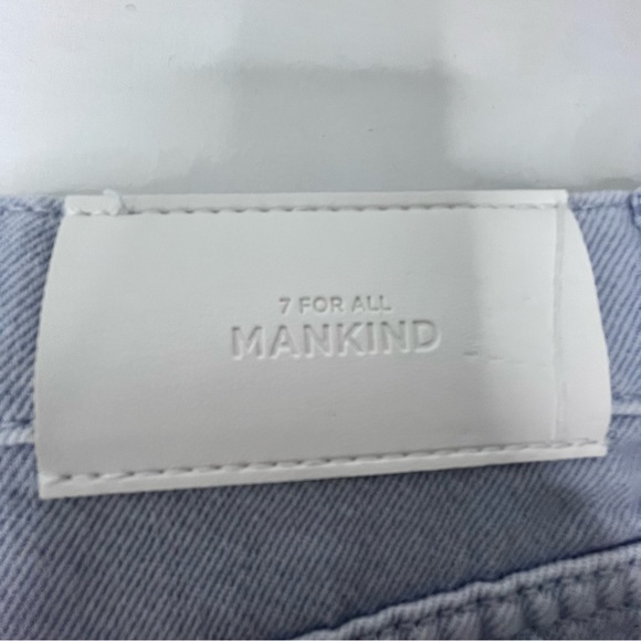 NWT 7 For All Mankind Denim Shorts - Picture 6 of 7